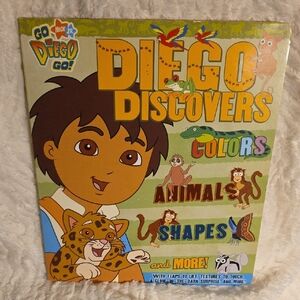 Diego Discovers Interactive Learning Book